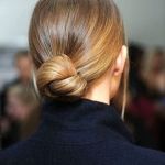 Chignon bas twisté